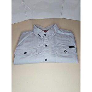 Hatch Long Sleeve Mens Shirt - Size Large- Grey